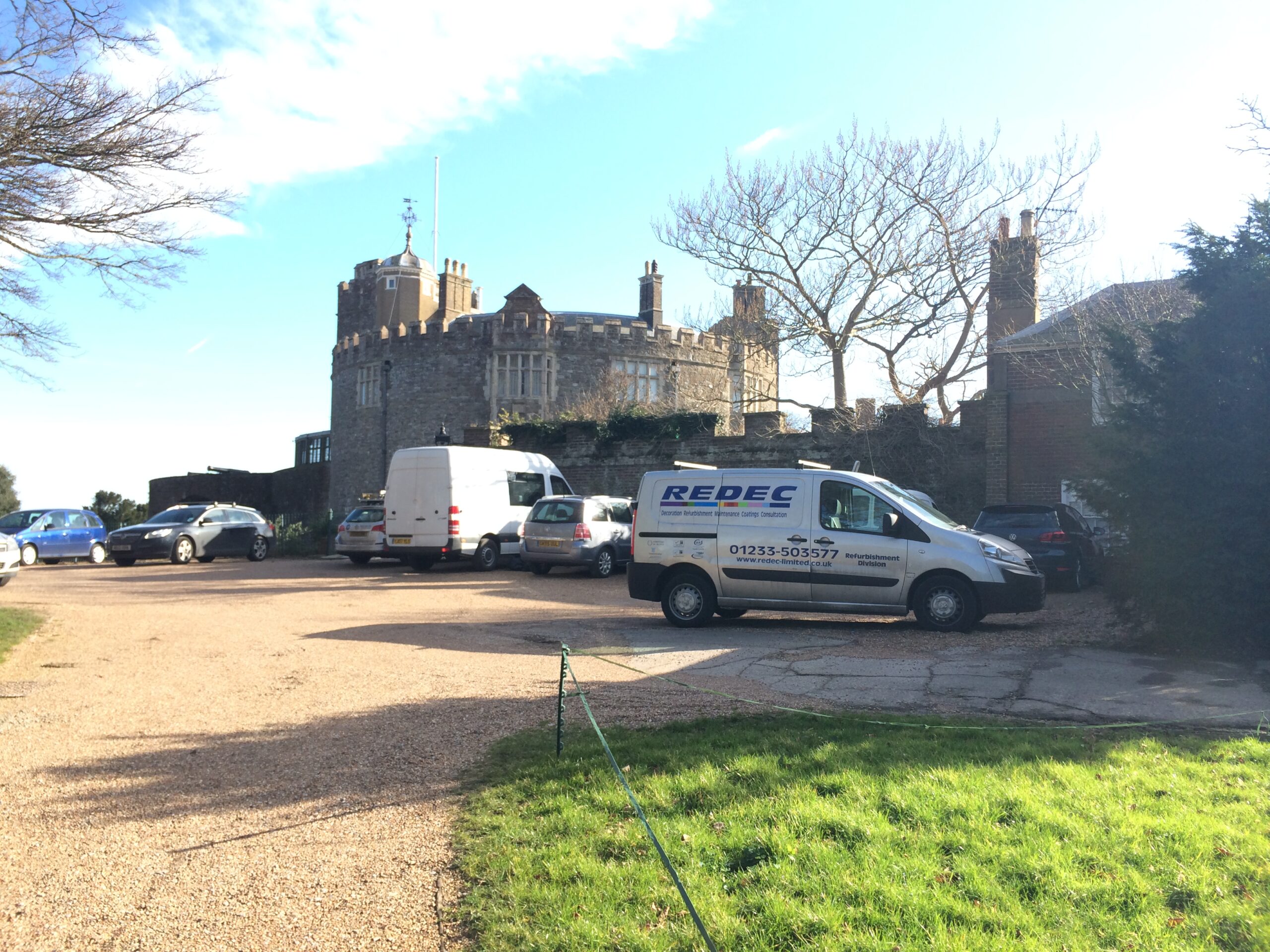 Redec’s Refurbishment Department Secures Restoration of Walmer Castle